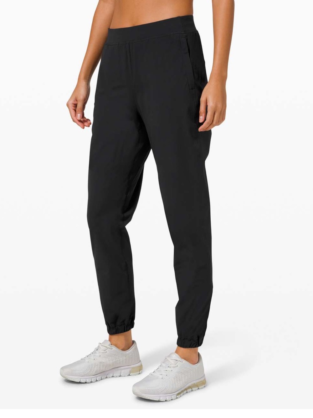 Lululemon Women’s Adapted State Joggers Size 4 Black Running Workout Gym EUC